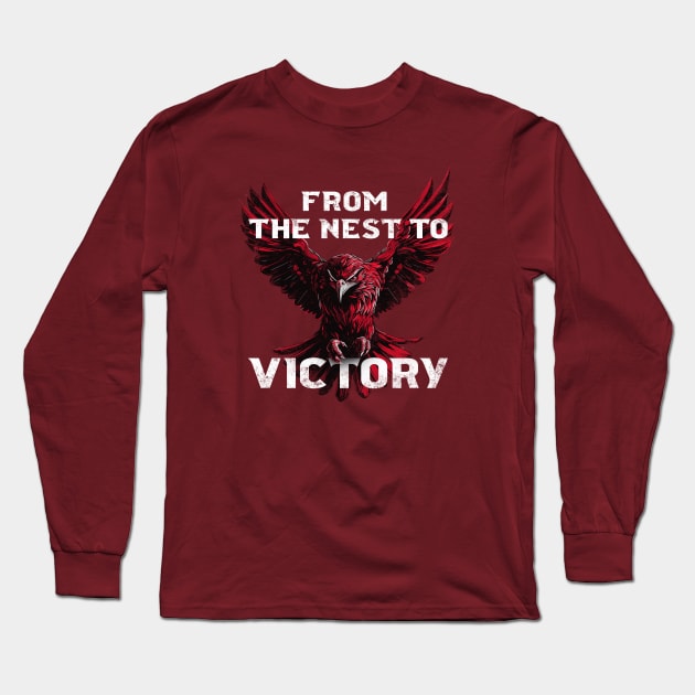 From the Nest to Victory Long Sleeve T-Shirt by Digital Borsch